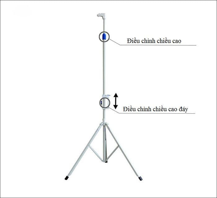 M&agrave;n chiếu 3 ch&acirc;n Dalite P96TS ( 2m44 x 2m44 ) - 136 inch 7