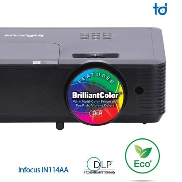 BrilliantColor-may chieu Infocus IN114AA