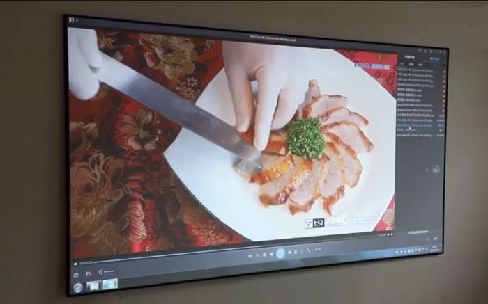 MAN CHIEU KHUNG CO DINH FIXED FRAME DALITE 100 INCH