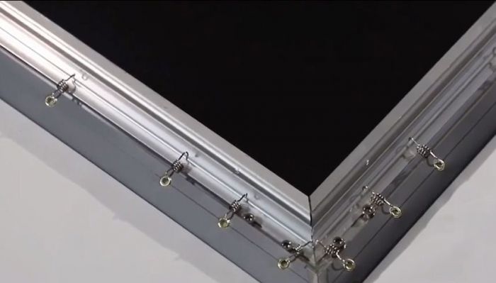 MAN CHIEU KHUNG CO DINH FIXED FRAME DALITE 100 INCH