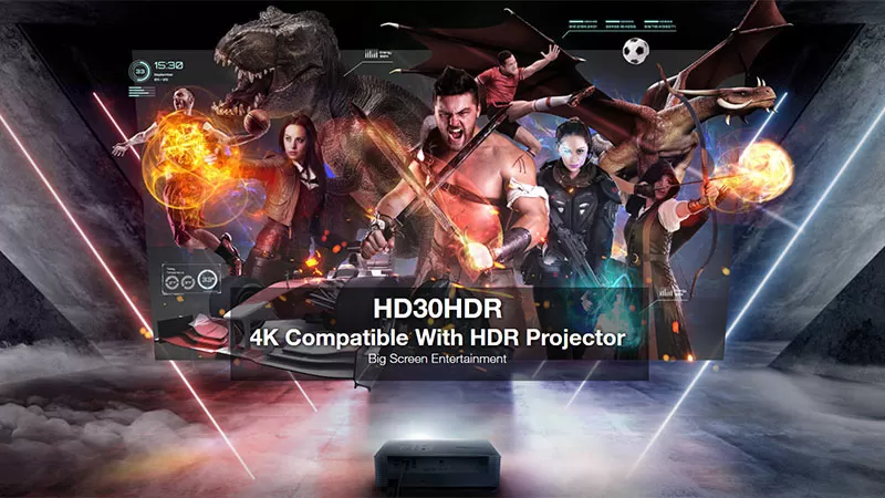 Tương thích với video 4K HDR Tương thích với video 4K HDR