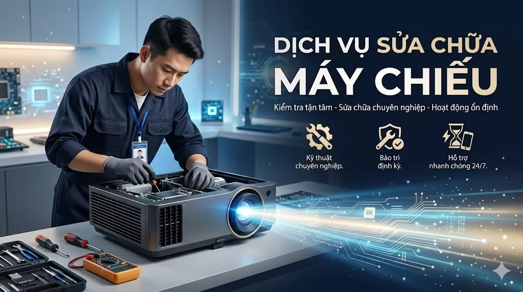 Dịch vụ sửa chữa máy chiếu