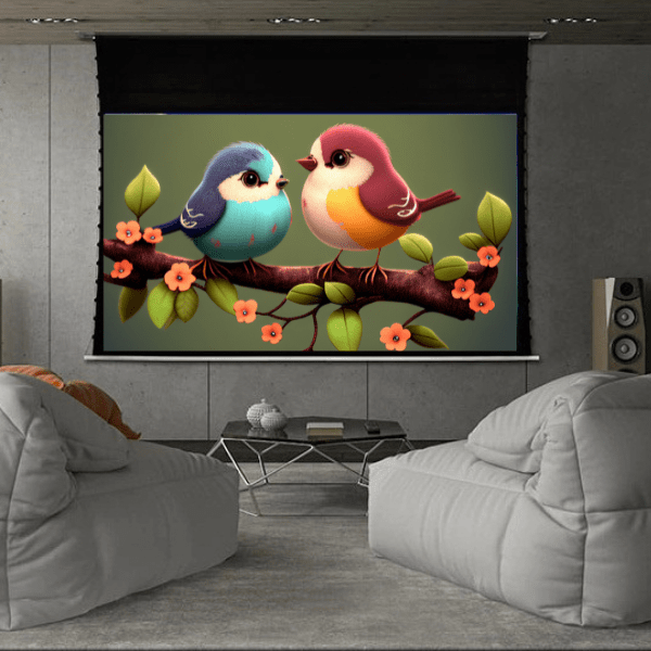 Màn Chiếu Điện Âm Trần Tab-Tension CM-1009EST 100inch (  2m21x1m25 )  Tỉ Lệ 16:9